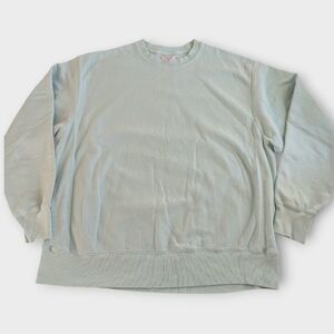Champion Reverse Weave Crew Neck Sweatshirt Size XL Light   Mint Green